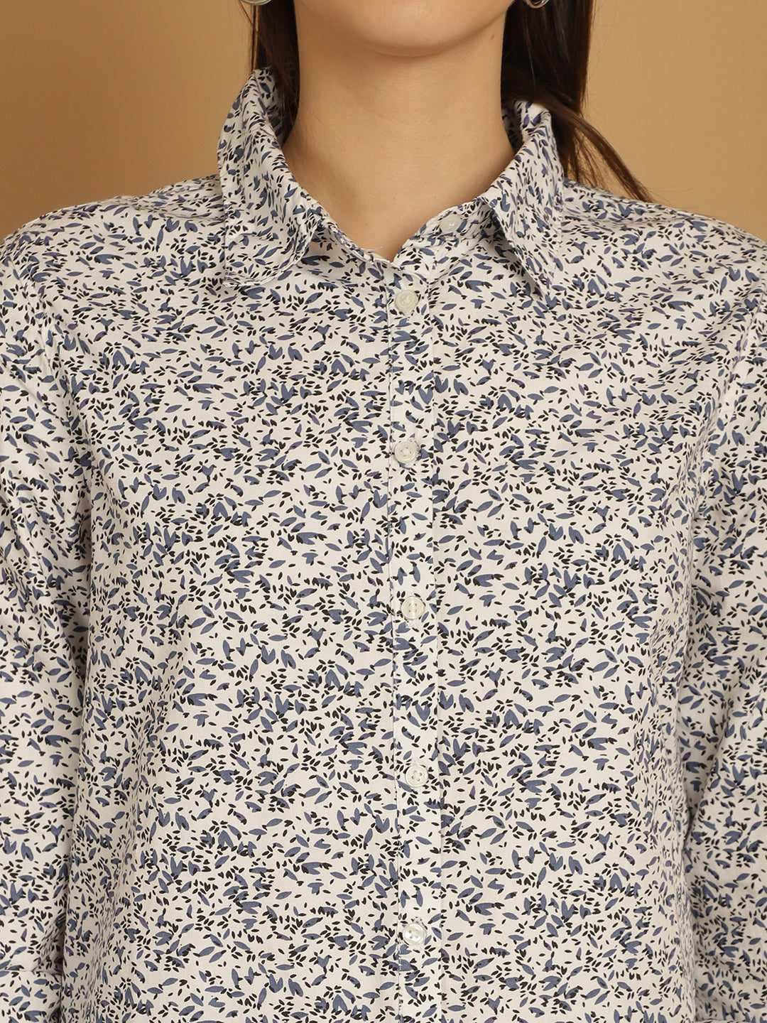 Pure Cotton Style Quotient MultiColor Formal Shirt with Regular Fit