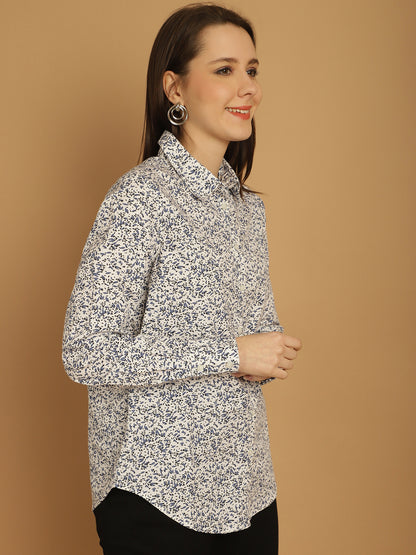 Pure Cotton Style Quotient MultiColor Formal Shirt with Regular Fit
