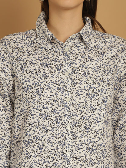 Pure Cotton Style Quotient MultiColor Formal Shirt with Regular Fit
