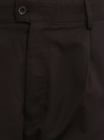 NoBarr Women's Polyester 2 side pocket Black Full Length Pant Formal