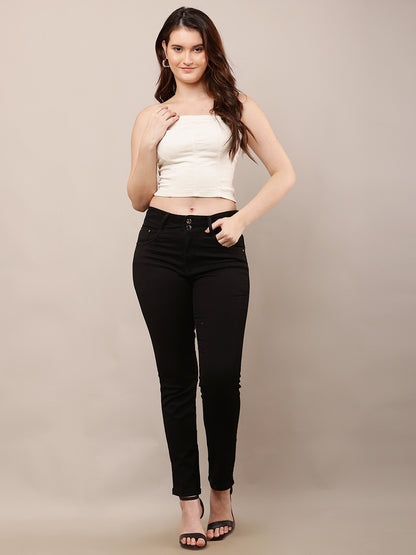Cotton Sleeveless with off-Shoulder Cream Tube Top