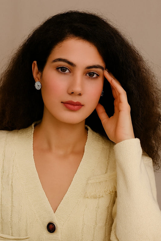Polyester Full Sleeve Textured Fringe Detail Cardigan
